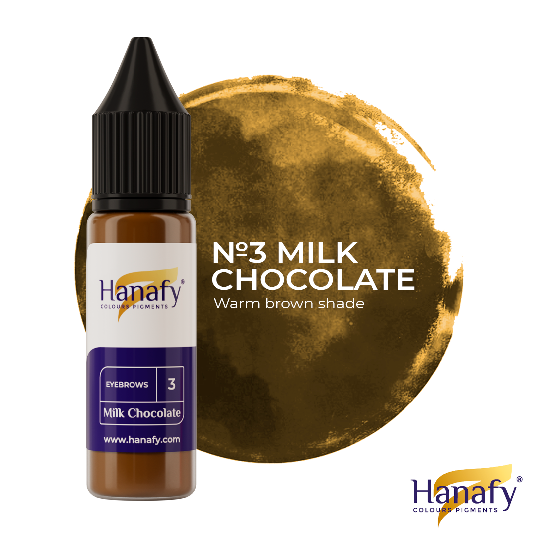 Cejas N3 Milk Chocolate Hanafy - Pigmento para powder brows