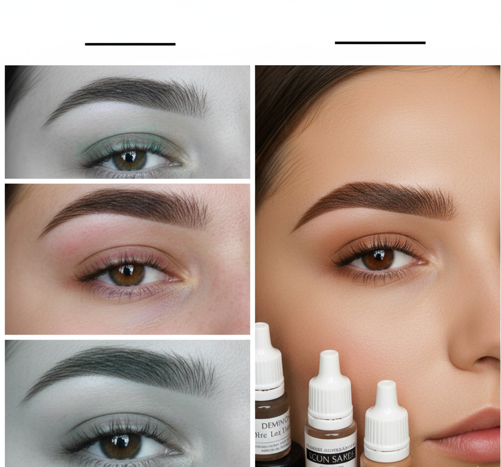 Cómo lograr resultados naturales y duraderos en cejas con pigmentos de alta calidad