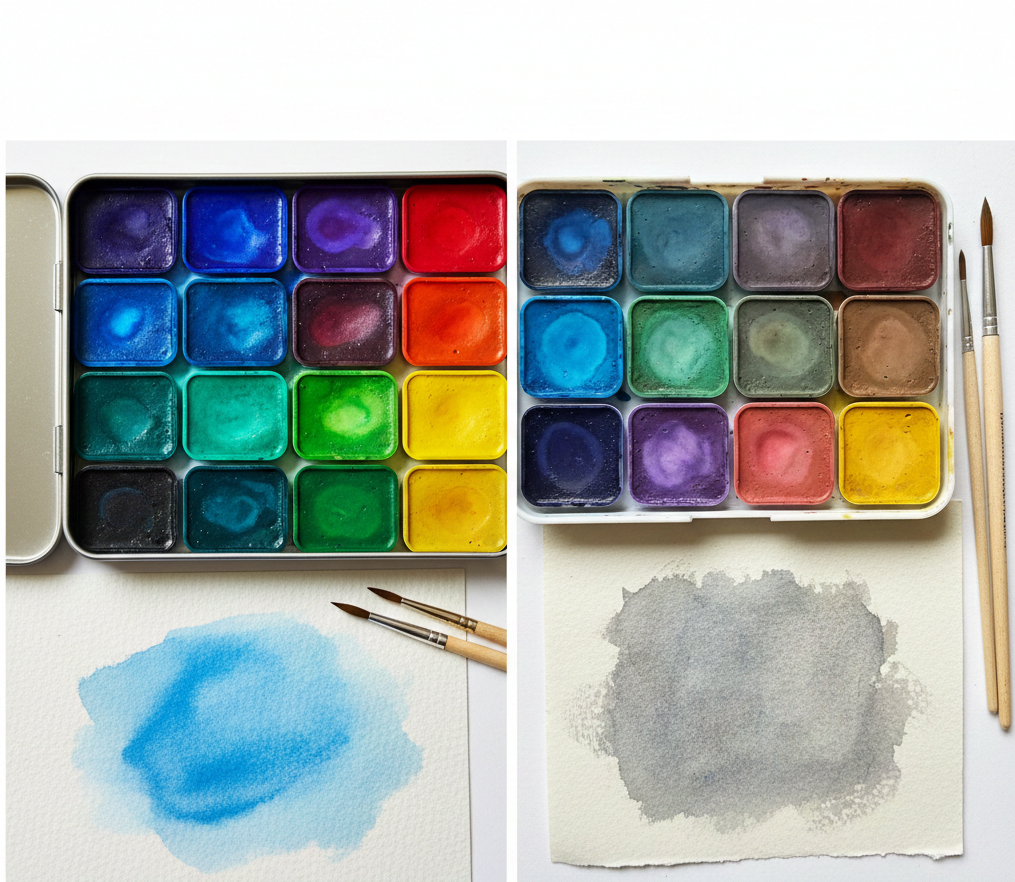 Diferencias entre pigmentos profesionales y pigmentos de baja calidad