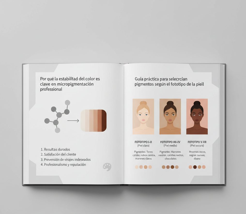 Guía práctica para seleccionar pigmentos según el fototipo de la piel