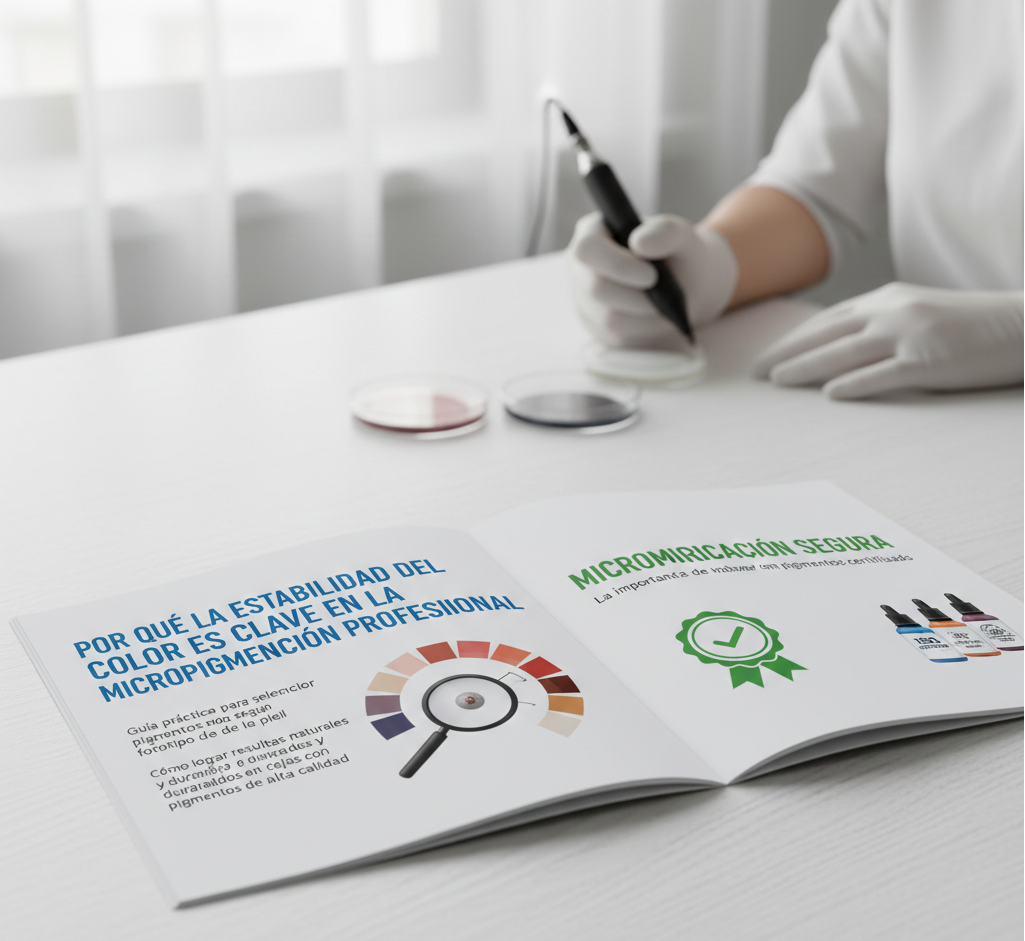 Micropigmentación segura: la importancia de trabajar con pigmentos certificados