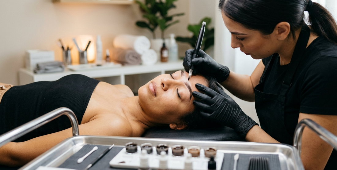Qué pigmentos usar para cejas pelo a pelo: guía profesional - Hanafy Pigments Spain