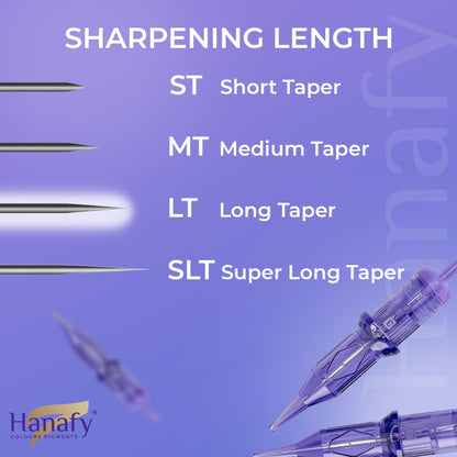 Cartuchos Hanafy 3 puntas (RLLT)(RSLT)